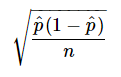 standard error formula